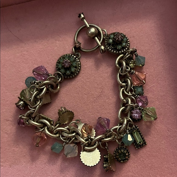 Zander Elliott Designer For Lunch At The Ritz Charm Bracelet